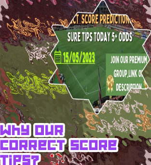 Soccer correct score for today
